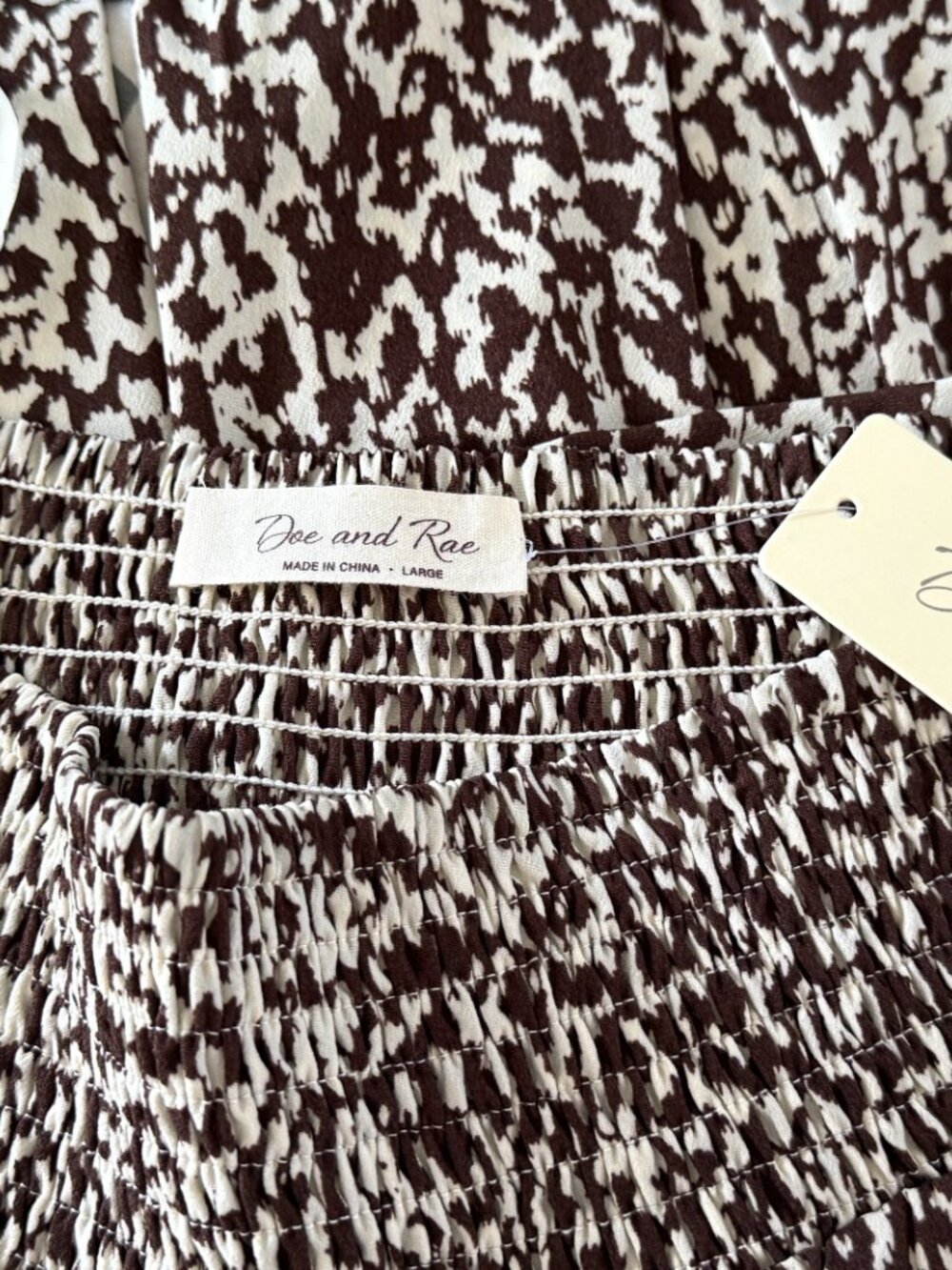 Light Breezy Airy Extreme Flare Leg Palazzo All Over Print Tiered Jogger Pants - Picture 9 of 11